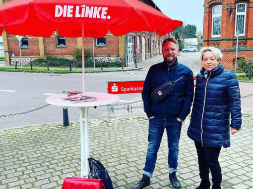 Wahlkreistag in Weißandt-Gölzau mit Jan Korte