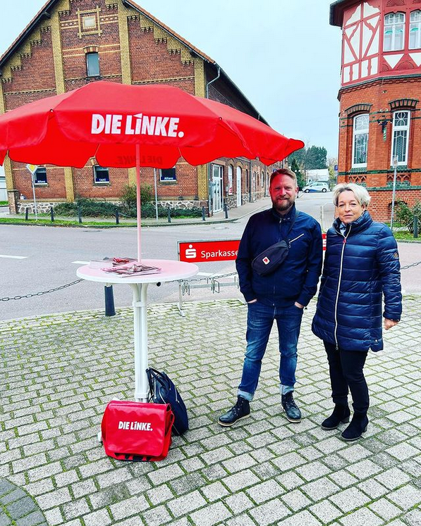 Wahlkreistag in Weißandt-Gölzau mit Jan Korte