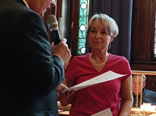 Christina Buchheim als Bürgermeisterin der Stadt Köthen (Anhalt) vereidigt